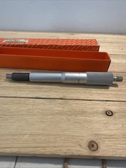 Mitutoyo 151-272 Vernier Micrometer Head 0-2” 0.001” + 0.0001” Ratchet Carbide