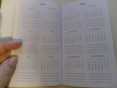 2-Year, 2026-2027, Pocket Calendar, Choice of Kitten, Dog or Butterfly