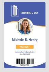 Full Color Custom Printed ID cards PVC, High Quality Printed Personalized ID’s