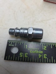 3/8″ x 3/8″ NPT Male Steel Industrial Plug QTY 7