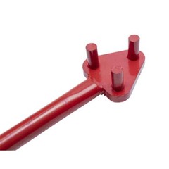 Rebar Bender , to bend rebar up to 5/8 in. T , Red
