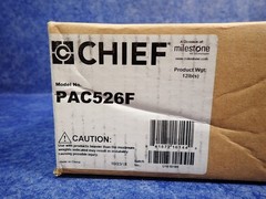 NEW Chief PAC526F In-Wall Storage Box with Flange, Black (L20)