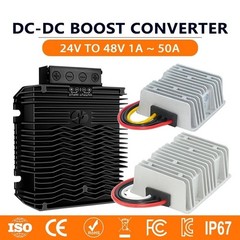 24V TO 48V DC-DC Voltage Step Up Boost Converter 3A 5A 10A 15A 20A 32A 42A 50A