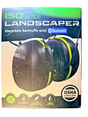 ISOtunes LANDSCAPER Bluetooth 5 OSHA Noise Cancelling Earmuffs Headphones IT-33