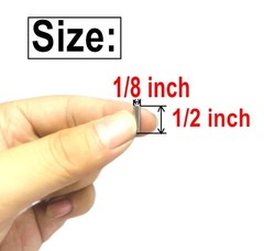 30PCS 1/8 X 1/2 Dowel Pins,1/8 Inch X 1/2 Inch Metal Dowel Pins,Shelf Pegs