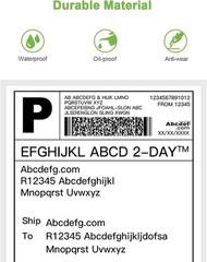 Nelko Genuine 4×6 Direct Thermal Shipping Label 220 Labels/1 Roll, 4×6, White