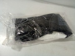 US Military Chemical Protective Glove Set Black Rubber Small Biological NBC
