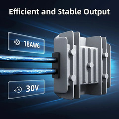12V 24V to 30V 3.5A IP68 Waterproof Adapter for Starlink Mini Car DC Converter