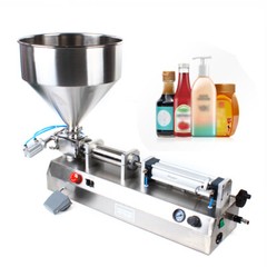 Paste Liquid Filling Machine Single Heads Pneumatic Sauce Cream Piston Filler US