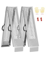 1000 lbs Aluminum Ramps 2Pcs Heavy-duty Loading Ramps with Handles