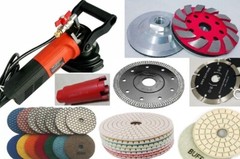 Diamond Polishing Cutting Kit Granite Marble Concrete Tools 5 inch