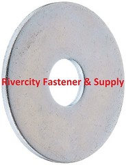 (6) 5/16×2-1/2 Large OD Fender washers .3125×2.50 / 5/16 x 2-1/2 / 5/16×2.5