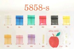 Apple Brand Baggies Size 1212 , 5858,3434,1212-Skinny, (1000)pcs Per Bundle