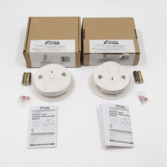 Kidde Combination Smoke And Carbon Monoxide Alarm (KN-COSM-BA/9000102A) Lot of 2