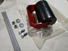 CNH case new holland ROLLER LOAD  Guide wheel bracket 3.5″dia x 5.25″ long   