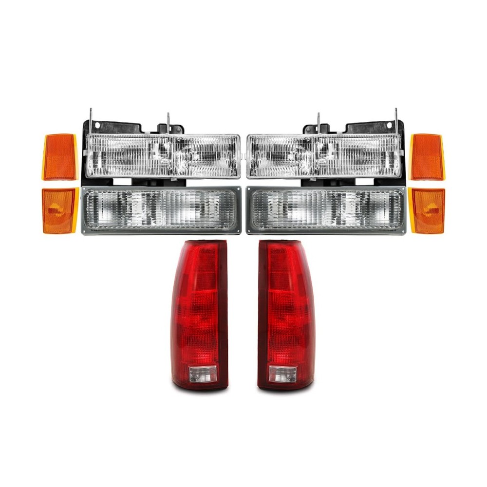 EPIC LIGHTING OE Spec-B Replacement Halogen Headlights Signal Lights Side Mar…