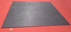ABS Sheet Haircell Textured, 1 Side, Black, .094″ (3/32″) x 24″ x 24″