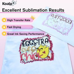 Koala Sublimation Paper 8.5×11 100 Sheets A4 Sublimation Printer Heat Transfer