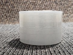 (QTY 18)Narrow Banding Stretch Wrap Film Clear/Non-Transparent 3″x 650′ x100 Ga.