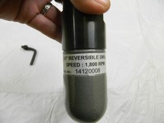 Air Tool Pneumatic Reversible Drill 3/8″, 1800 RPM Keyed SM-725