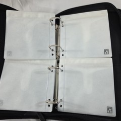MICROSOFT Volume Licensing Canvas Storage Ring Binder & Disc Sleeves – Vintage