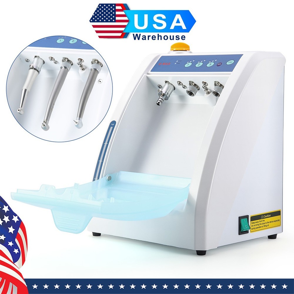 Dental Automatic Handpiece Maintenance Lubrication System Cleaner Oiling Machine