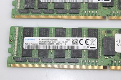 Lot of 2 Samsung 64GB DDR4-2666 PC4-21300 ECC LRDIMM Server Memory RAM (M386A8K4