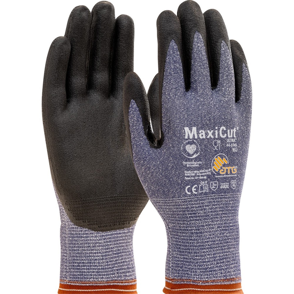 PIP MaxiCut Ultra Seamless Knit Glove w/ Nitrile Coated MicroFoam Grip, 44-3745