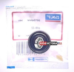 SKF 608 2Z DEEP GROOVE BALL BEARING, METAL SHIELDED 8x22x7 mm 608 ZZ
