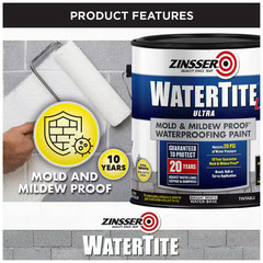 1 Gal. Watertite LX Low VOC Mold and Mildew-Proof White Water Based Waterproofin