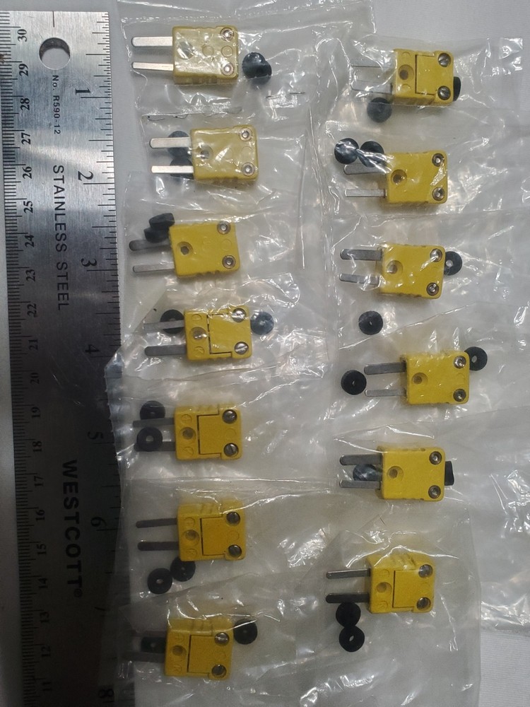 Mini K-type 2pin Male Thermocouple 13pcs