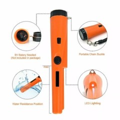 Metal Detector HandHeld Pro Pinpointer Pointer Probe Sensitive Tester Waterproof