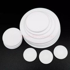 PTFE Discs Solid Round Sheet Pad Sealed Cushioning Dia 5-150mm Thickness 0.5-8mm