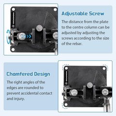 0.63 Manual Rebar Bender 200 Degrees Manual Rebar Bending Machine Metal Rod Bar