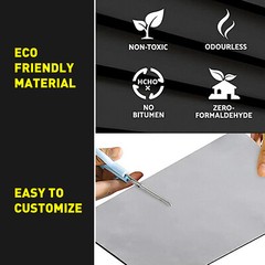 Easy to install Sound Insulation Mat Heat Shield 20”x12” Self-Adhesive