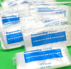 5000 Reloc Zippit Bags 2×3 Clear 2mil Reclosable Poly 2″ x 3″ Top Seal 5,000