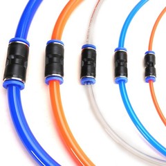 50PCS Air Line Fittings Straight Push Quick Release Connect Pneumatic Connectors