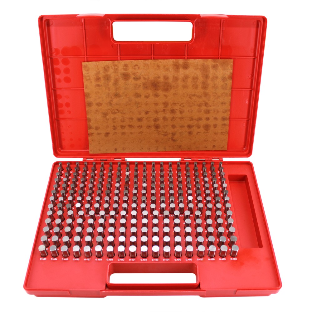 HFS(R) 250 PCS 0.251-0.500″ M2 Class ZZ Steel Pin Gage Set Plus