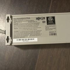 Tripp Lite ISOBAR Ultra 8 Outlet Surge Protector Power Strip brand new