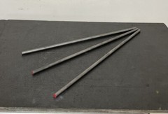 M2 Tool Steel Round Rods 1/4″ (.265 OD) x 12″ | High Speed Steel | 3 Pack
