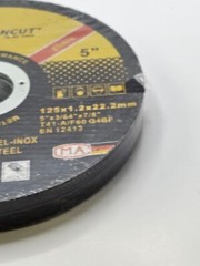 ( QTY 10 ) XIALONCUT 125×1.2×22.2mm Steel Cutting Disc for Stainless Cutting