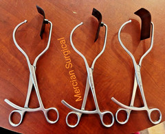 Soft Tissue Bone Reduction Forceps With Ball Tip 03.111.750 Stainless 3PCS Set