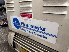 Phasemaster Rotary Phase Converter 2-256T-400 220-440 1ph to 220-440 3ph 10hp