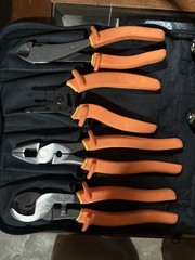 IDEAL 1000V Insulated Electrical Tool Kit w/ Screwdrivers Pliers Stripper Case