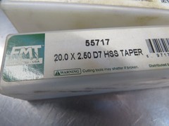 Fastenal 55717 20.0 x 2.50 D7 HSS Taper (Lot of 3)