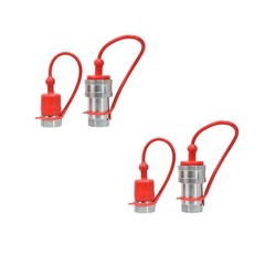 2 Sets 1/2″ Ag Hydraulic Quick Connect Couplers Couplings, Ball Pioneer Style