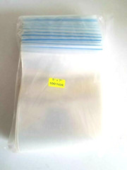 100 Pack 5″ x 7″ Reclosable Clear Plastic Poly Zipper Bags 4 Mil Heavy Duty