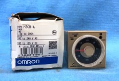 OMRON TIMER, TYPE H3CR-A, 100-240 V AC, 100-125 V DC