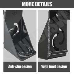 Superior Shipping Container, Jack Lug, Jack Leveling Attachment