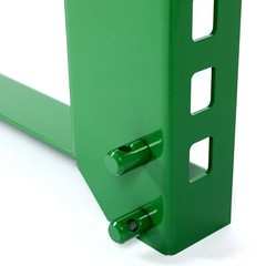 50″ Pallet Fork Frame 4000LBS heavy-duty Steel For John Deere Loaders Skid Steer